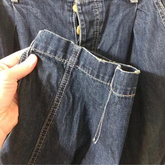 Free People Sawyer Super High Rise Jeans Size L - Picture 5 of 11